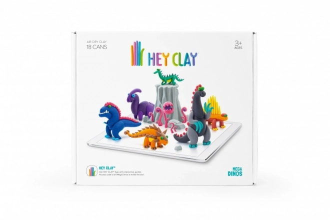 Hej Clay Plastic Mass Mega Dinos