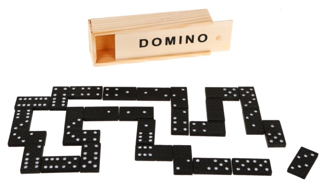 Dřevěné domino pro dospělé a děti 3+ Stolní hra na postřeh