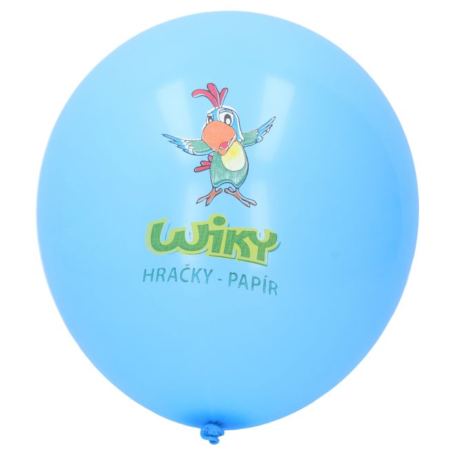 Modré balónky Wiky - 100 kusů