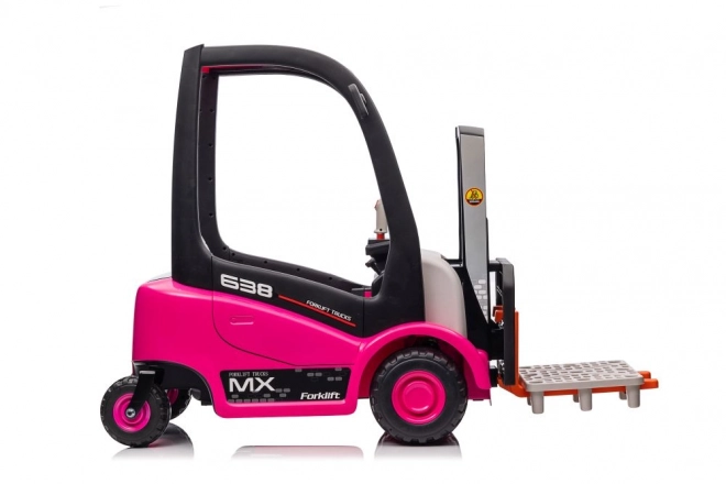 Bateriový vysokozdvižný vozík XMX638 Pink