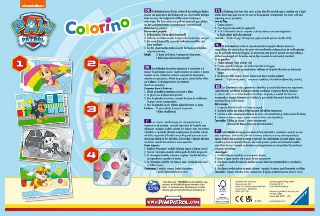 RAVENSBURGER Colorino Tlapková patrola