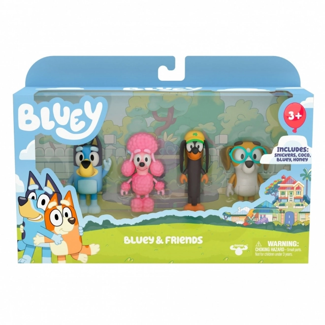 Bluey 4-pack Friends figurky