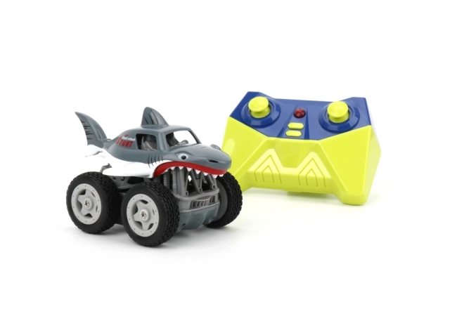 Mini auto Žralok RC šedé