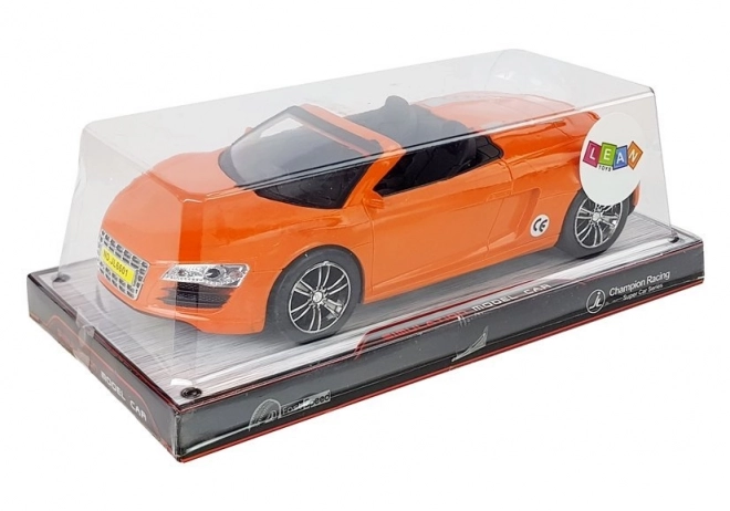 Oranžový třecí kabriolet 1:18