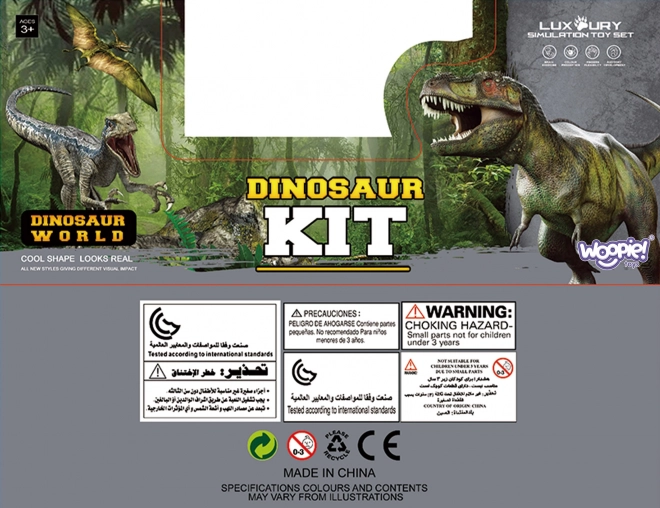 Velká sada dinosaurů XXL s podložkou Předhistorický svět