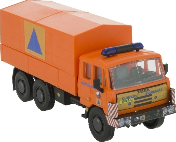 Stavebnice Monti System MS 74.1 Zásahové vozidlo CO Tatra 815 1:48 v krabici 22x15x6cm