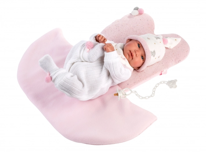 Llorens M844-42 obleček pro panenku miminko NEW BORN velikosti 43-44 cm