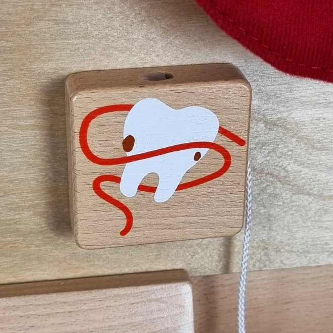 Sensory Board Higiena ústní dutiny Montessori