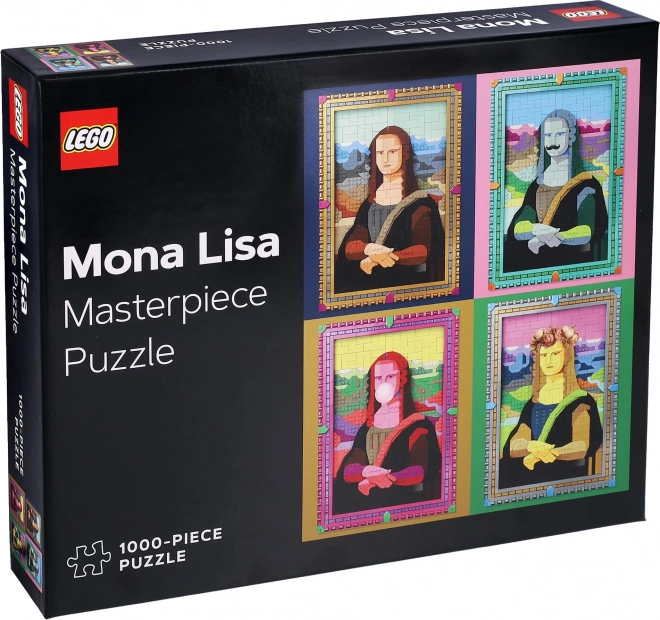 Chronicle Books Puzzle LEGO® Mona Lisa 1000 dílků