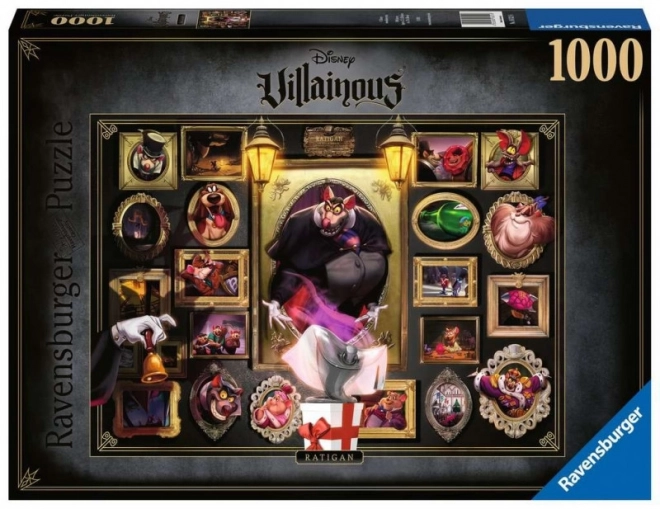 Ravensburger puzzle Villainous: Ratigan 1000 dílků