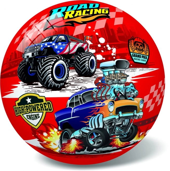 Míč Super Cars Monster Truck 14cm