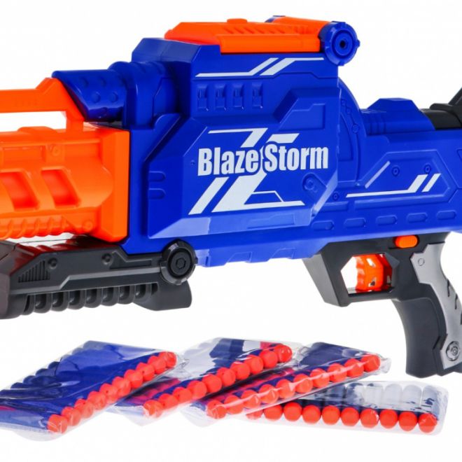 Automatická puška pro děti 8+ Blaze Storm + 40 dlouhých pěnových nábojů