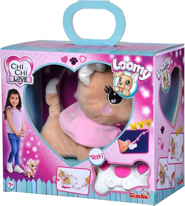 Interaktivní maskot ChiChi Love Loomy ovládaný svítícím kabelem