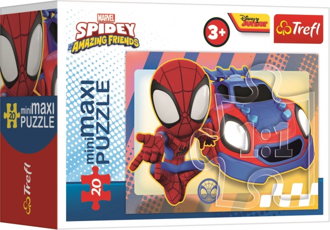 Minipuzzle Spidey a jeho úžasní přátelé