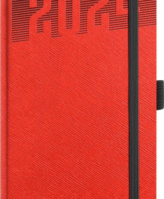 Kapesní diář Silhouette 2024, červený, 9 × 15,5 cm
