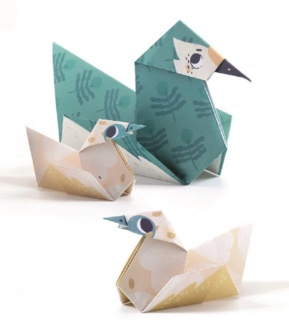 DJECO Origami Zvířecí rodinky