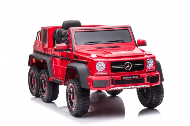 Autobaterie Mercedes Benz G63 6X6 Red