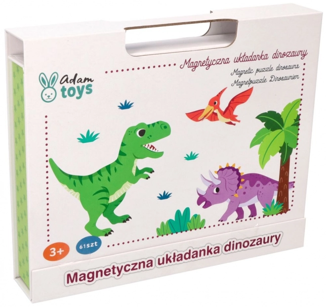 Magnetické dinosauří puzzle