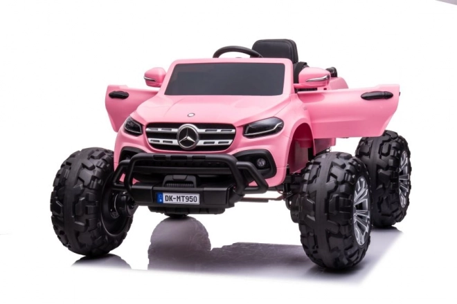 Mercedes DK-MT950 4x4 Auto na baterie Světle růžová