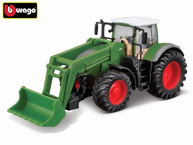 Bburago Farm Traktor Fendt 1050 Vario s přední lžící 1:43