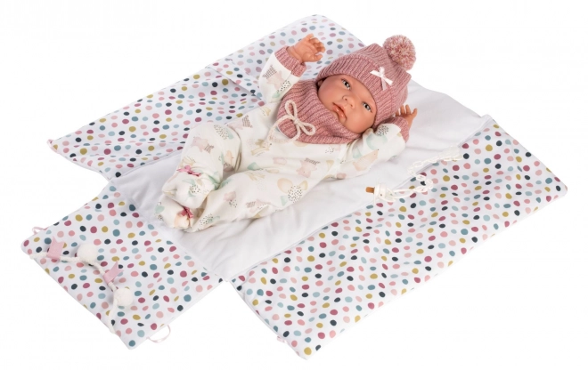 Obleček pro panenku miminko New Born s doplňky