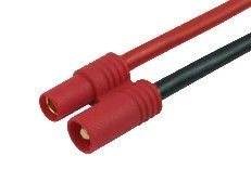 Kabel s banánkovou zástrčkou 3,5 mm 14AWG samec-samice