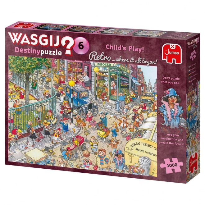 Puzzle 1000 prvků Wasgij Destiny Child's play