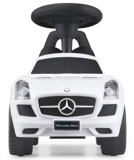 ECOTOYS Odrážedlo se zvuky Mercedes bílý