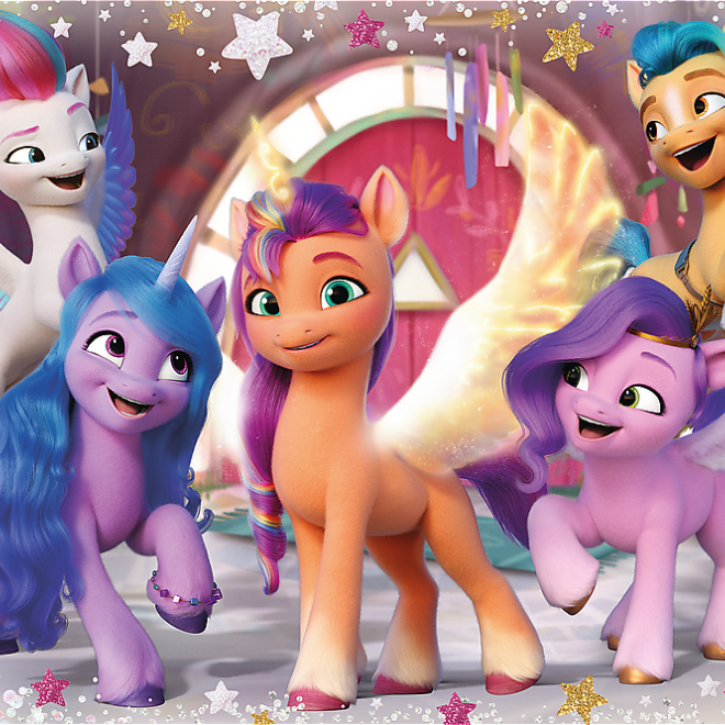 TREFL Puzzle My Little Pony: Šťastný den MAXI 24 dílků