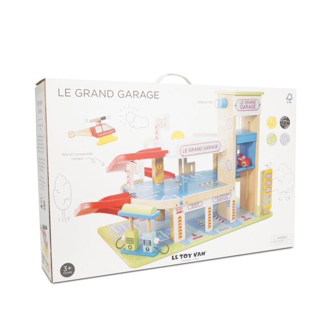 Le Toy Van Garáž Le Grand
