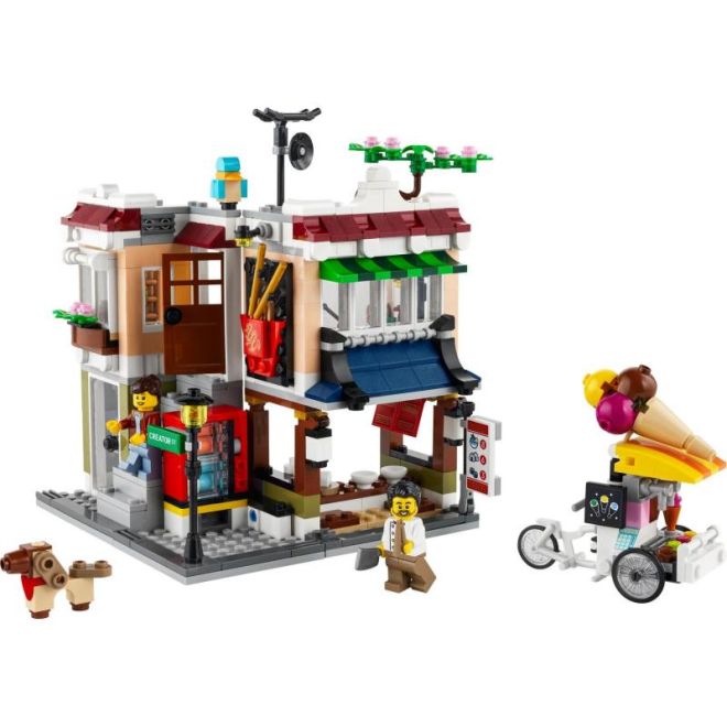 LEGO Creator 3v1 31131 Bistro s nudlemi v centru města