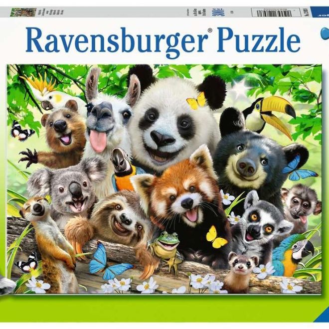 RAVENSBURGER Puzzle Zvířecí selfie XXL 300 dílků
