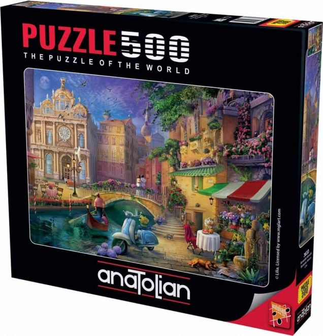 ANATOLIAN Puzzle Romantické Benátky 500 dílků