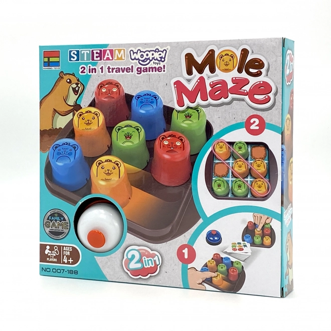 Woopie IQ Logická hra Křížky a kolečka