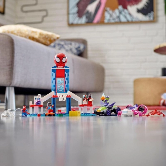 LEGO Spider-Man 10784 Spider-Man a pavoučí základna