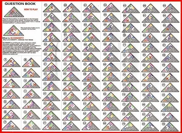 Logická hra trénink mozku IQ Puzzle