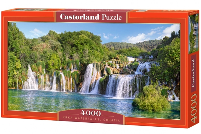 Puzzle Wodopády Krka Chorvatsko