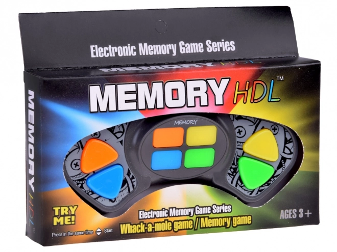 Elektronická hra Memory s barevnými tlačítky