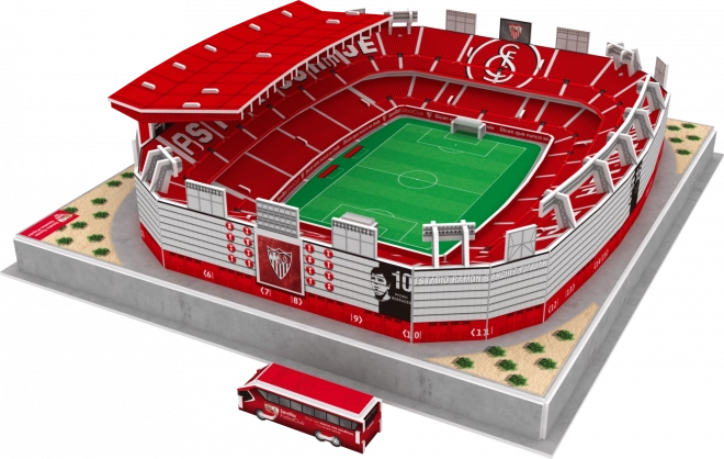 3D PUZZLE STADIUM Svítící 3D puzzle Stadion Ramón Sánchez-Pizjuán - FC Sevilla