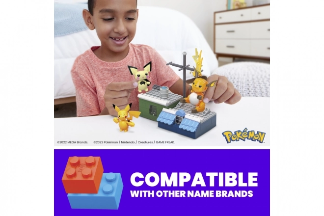Pokémon MEGA Construction Set Pikachu Evolution Set