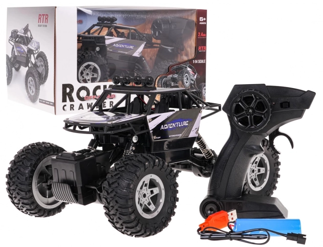 Crawler 1:14 Rock SHAKE R/C modrý