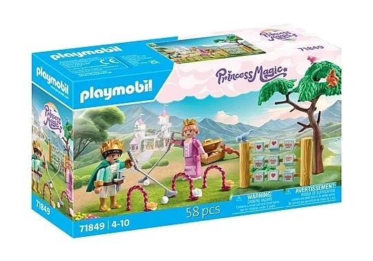Princezny a princové v čarovné zahradě