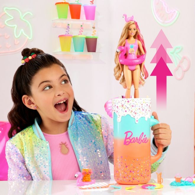 Panenka Barbie Pop Reveal Dárková sada Tropické smoothie