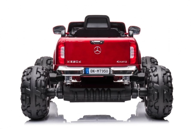 Autobaterie Mercedes DK-MT950 4x4 Červená barva