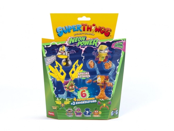SuperThings NeonPower figurky s exoskelety