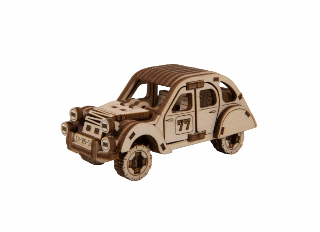 Wooden City 3D puzzle Superfast Rally Car č.2