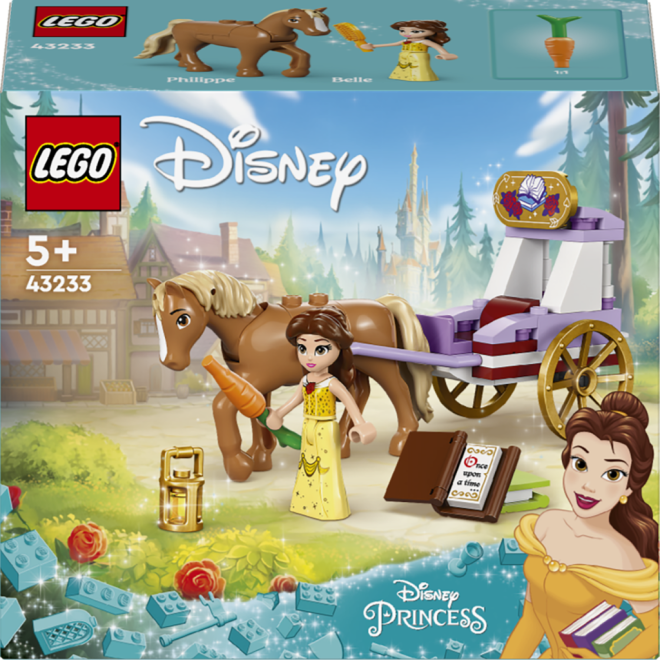LEGO® │ Disney Princess™ 43233 Bella a pohádkový kočár s koníkem