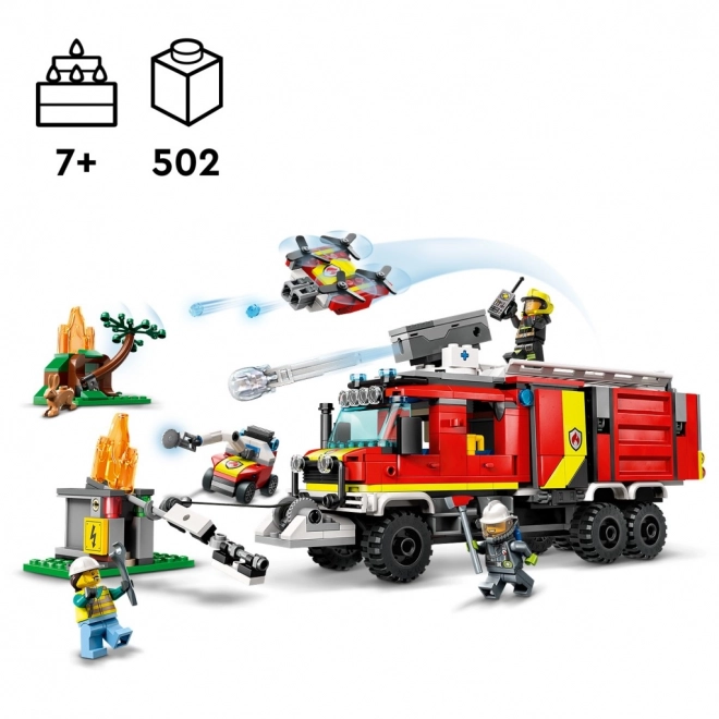 LEGO® City 60374 Velitelský vůz hasičů