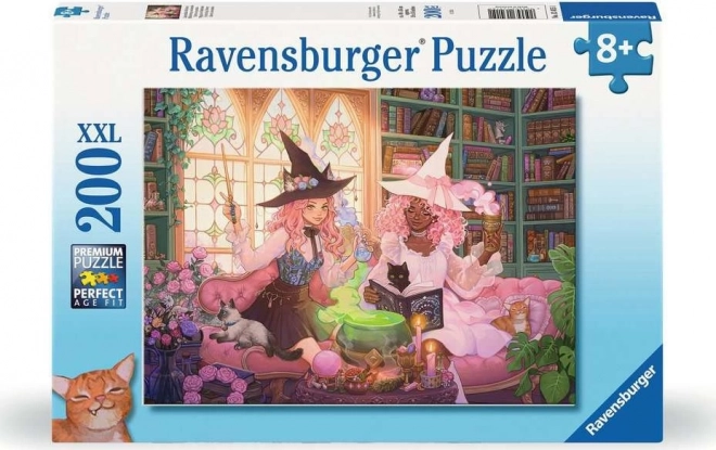 Ravensburger puzzle Začarovaná knihovna XXL 200 dílků