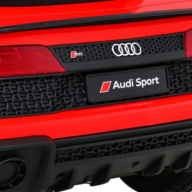 Audi R8 LIFT Auto na baterie Červené + dálkové ovládání + EVA kola + MP3 + LED dioda